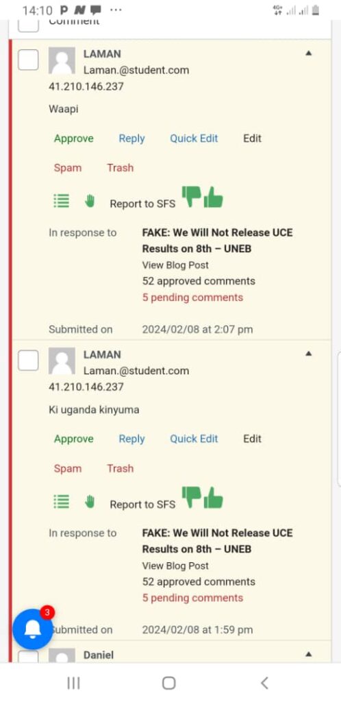 Anxiety among 2023 UCE candidates and parents continues to grow due to the delayed release of the results.