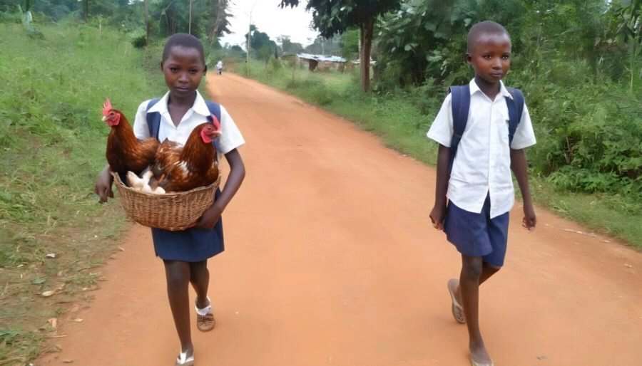 Ugandan School Shocks Parents By Including a Hen As One of the Students’ School Requirements.